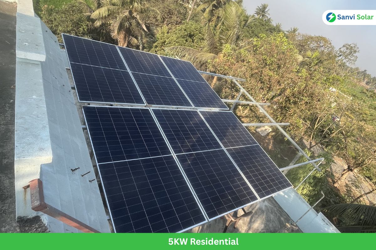 residential solar installation