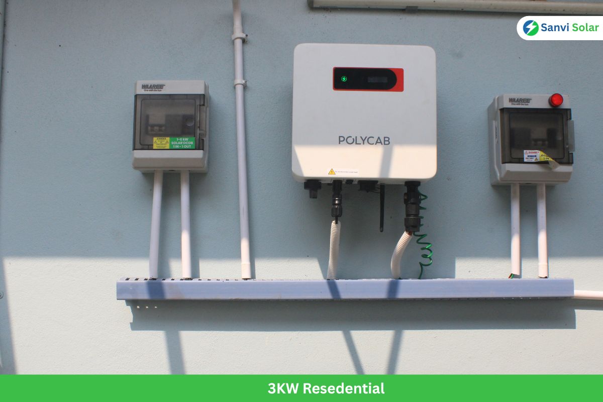 residential solar installation