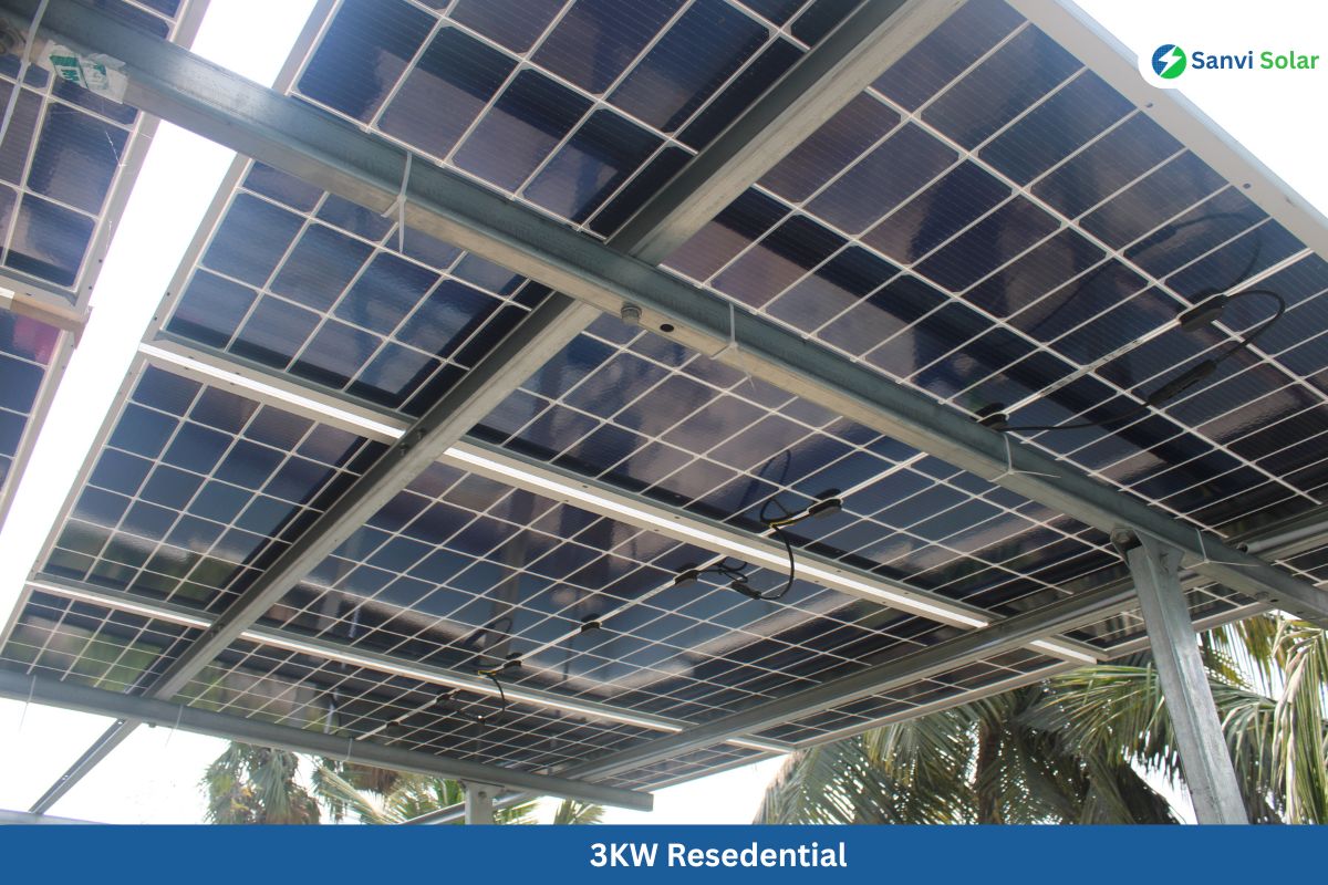 residential solar installation